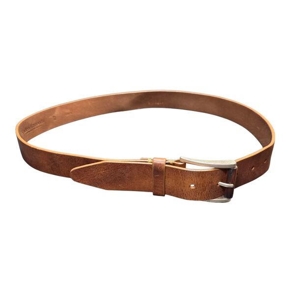 Vintage US Marine Corps The Few The Proud Commemorative Leather Tooled‎ Belt 38 - Picture 13 of 15